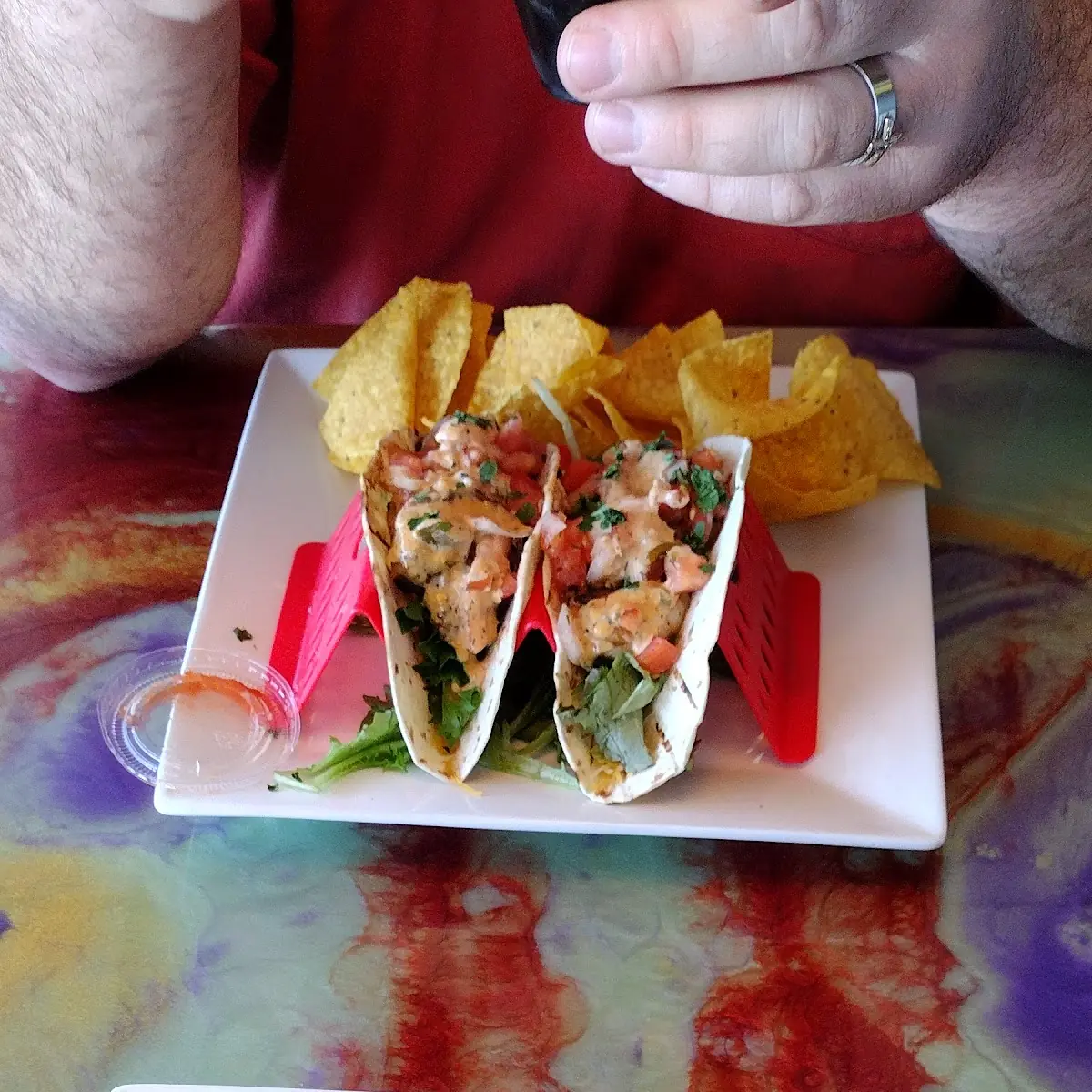 Bangin Chicken Tacos