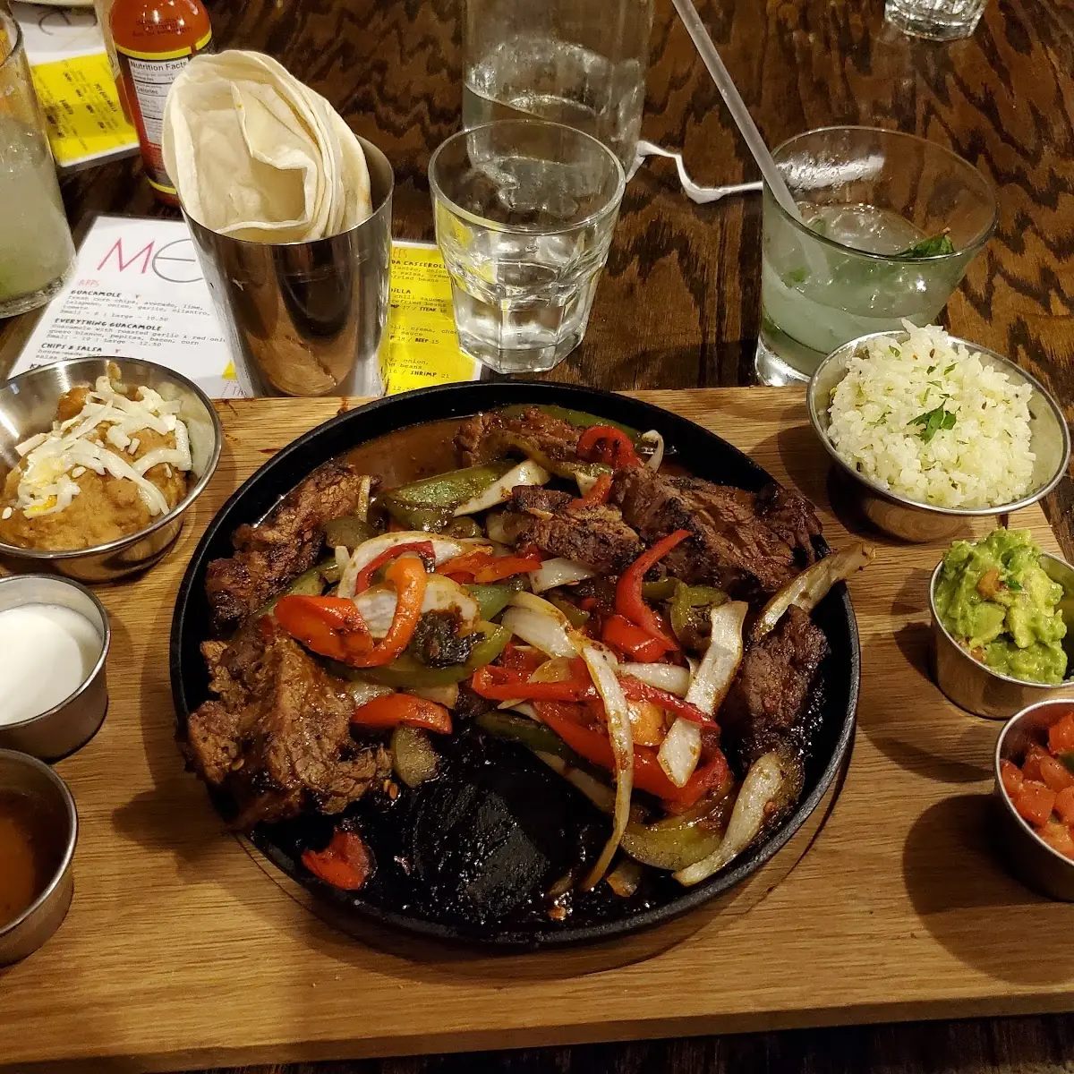 Steak Fajitas
