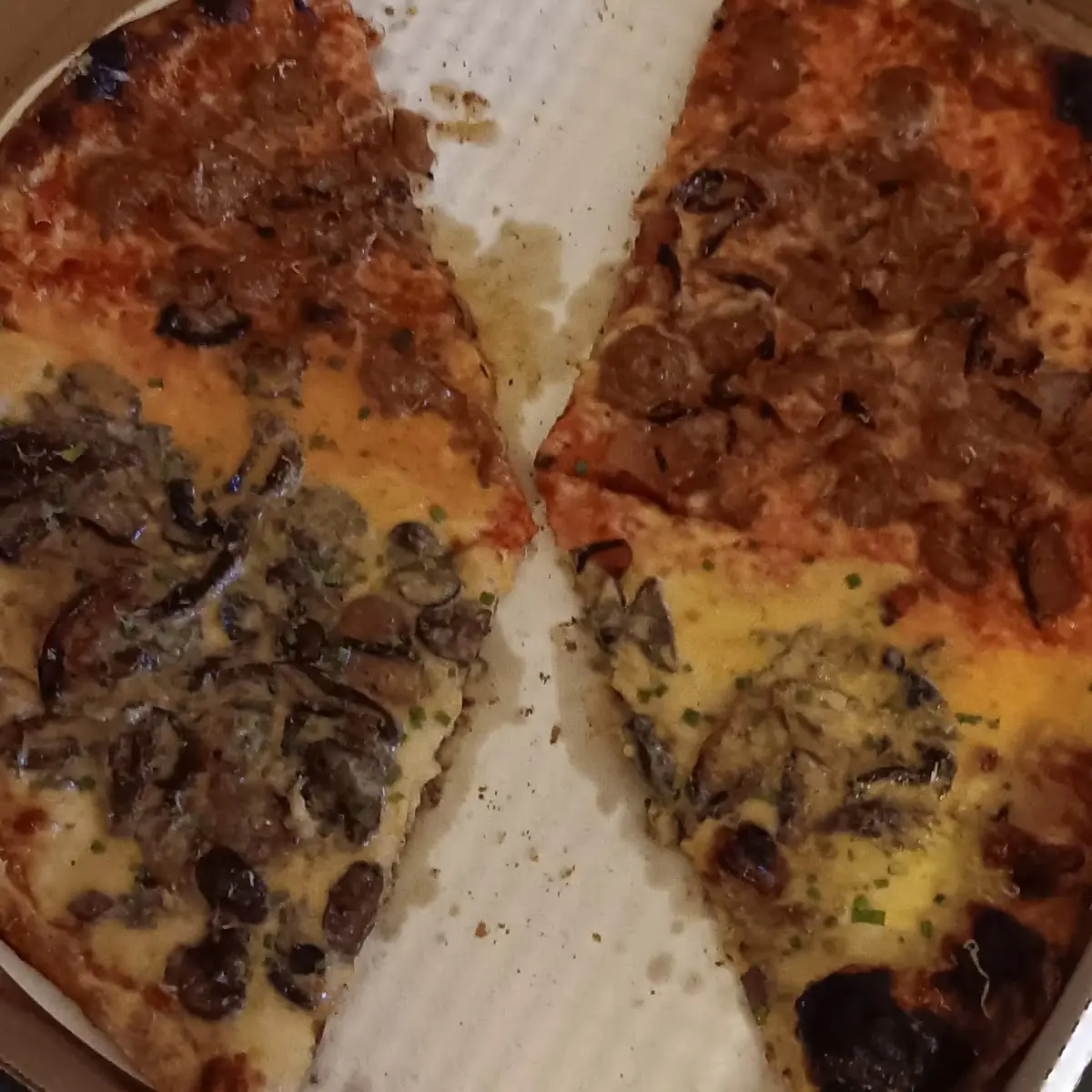 Mushroom Pizza