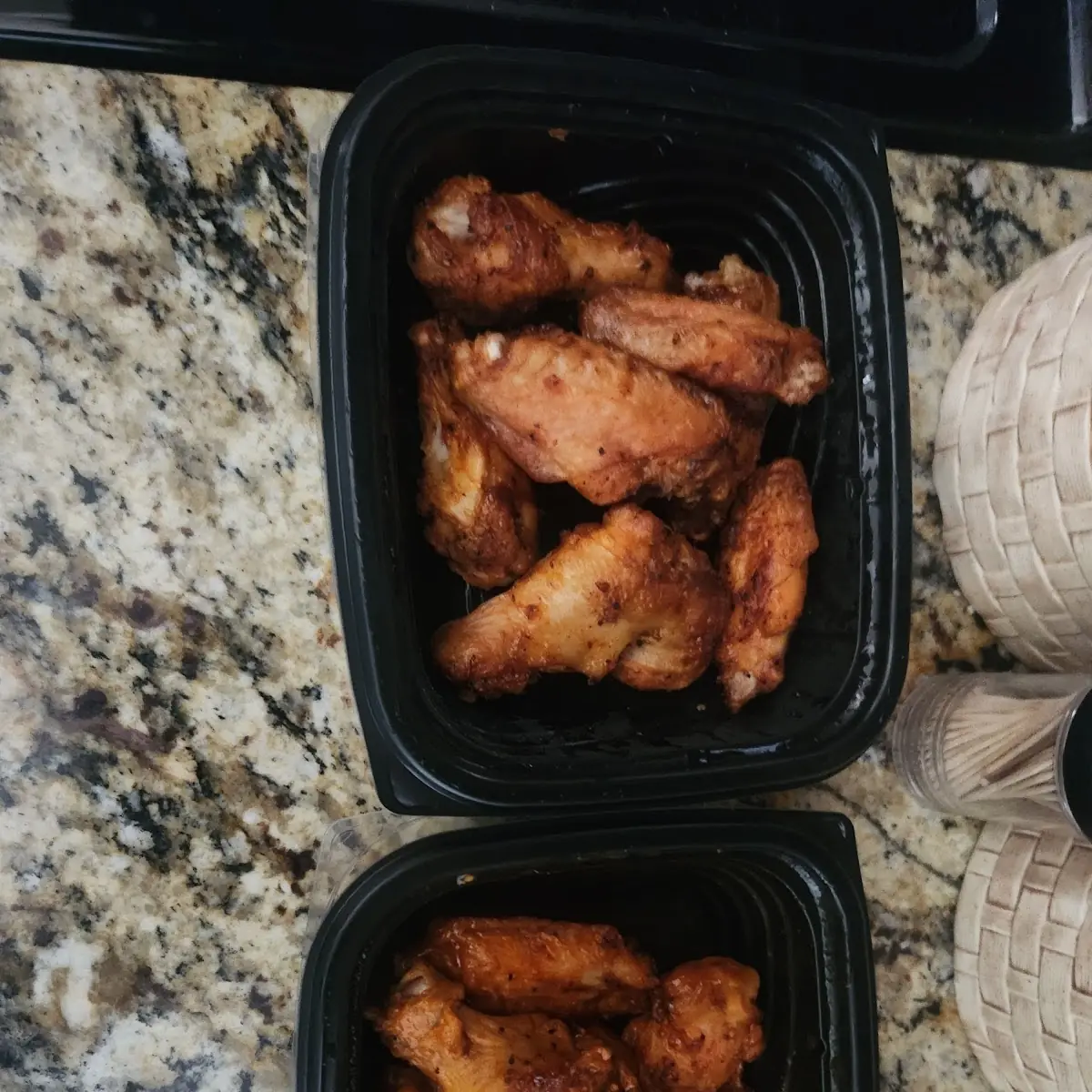 Buffalo and Baked Chicken Wings