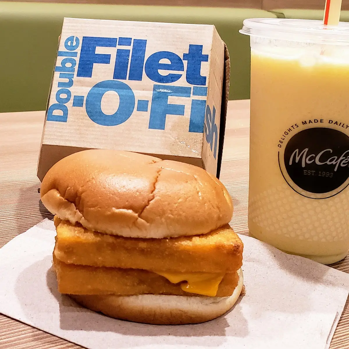 Double Fish Filet Sandwich