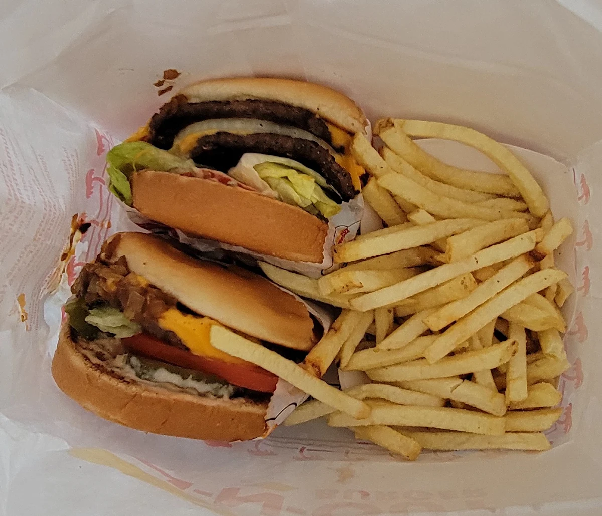 Double Double Cheeseburger Combo