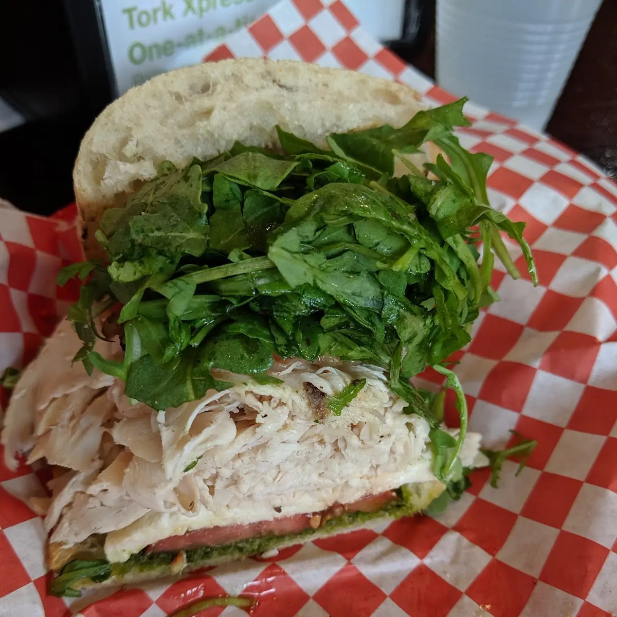 Chicken Pesto Sandwich