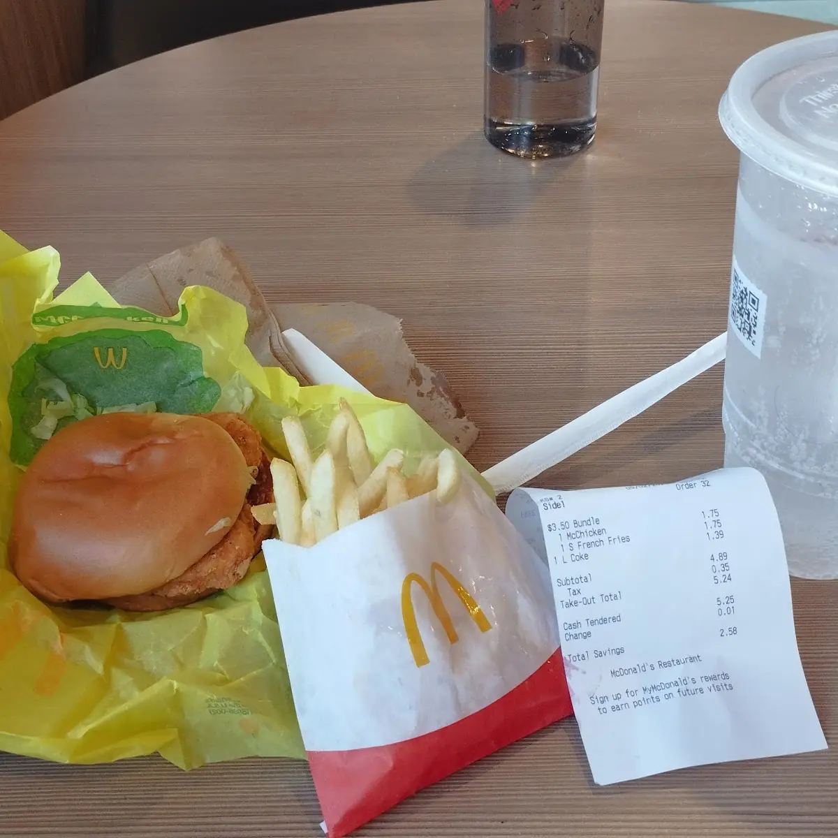 Chicken Zinger Burger Meal