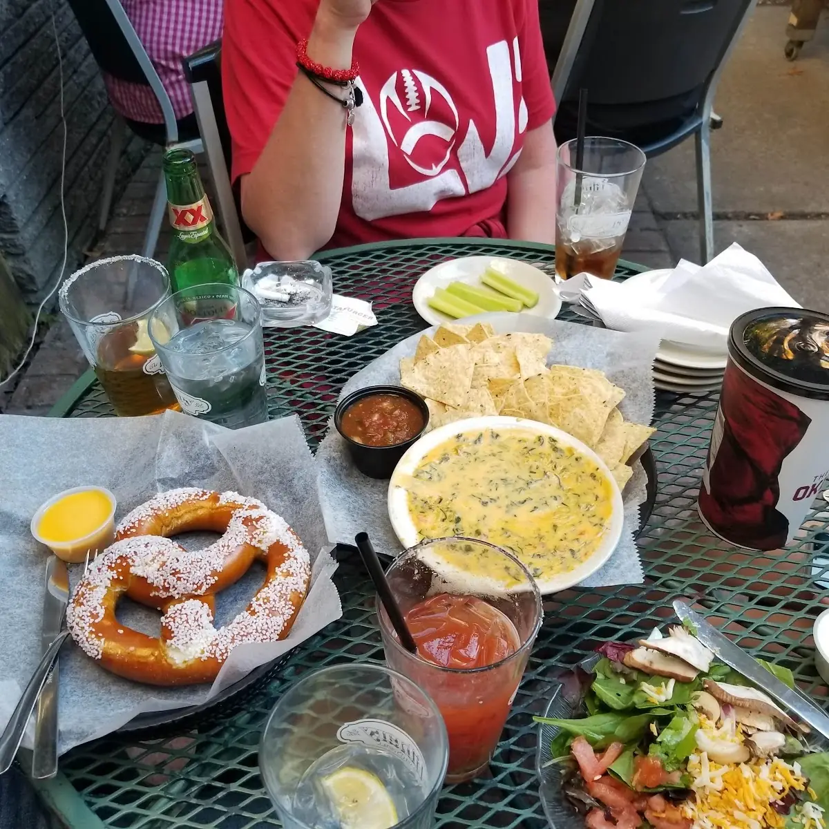 Cheese Dip Pretzel