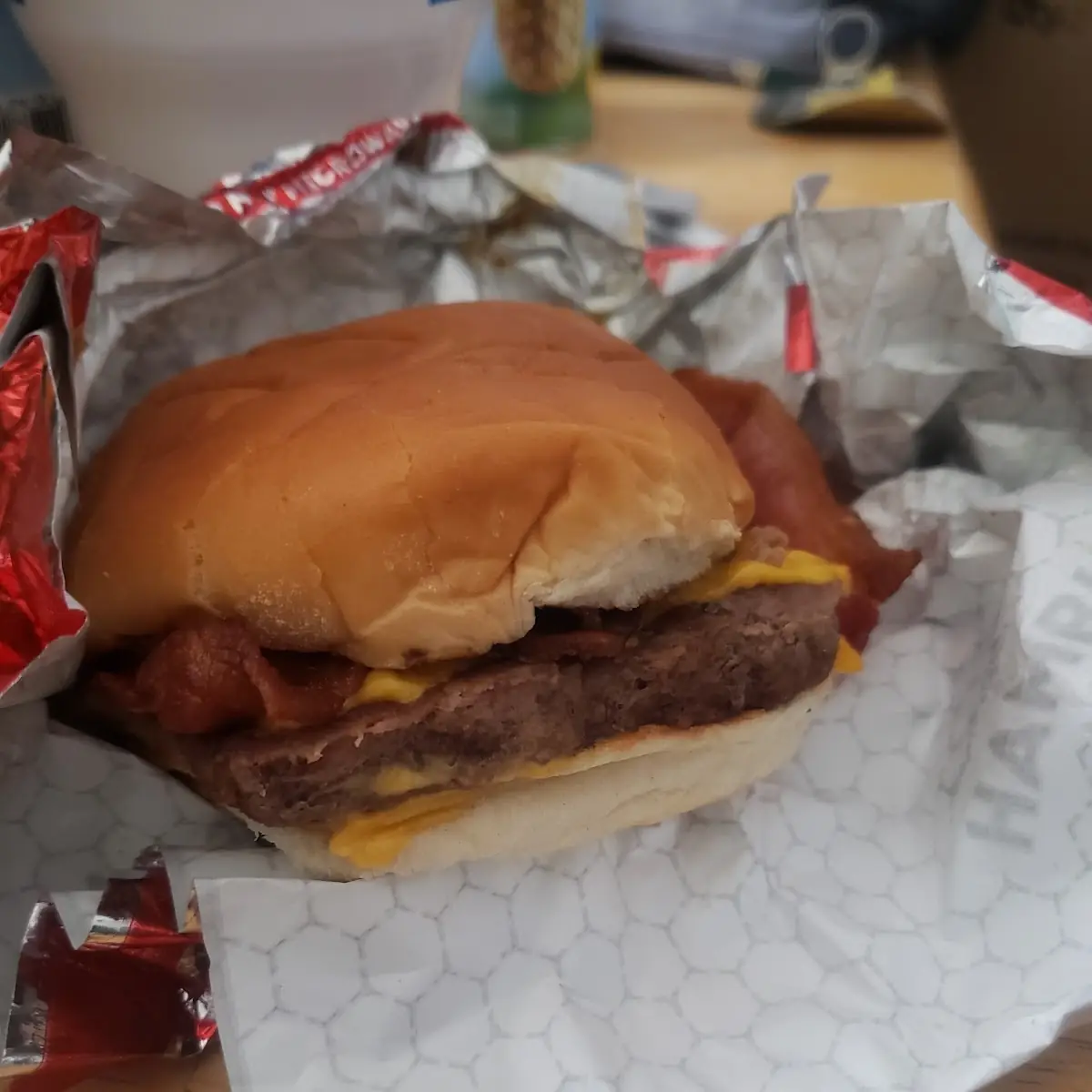 Bourbon Bacon Cheeseburger