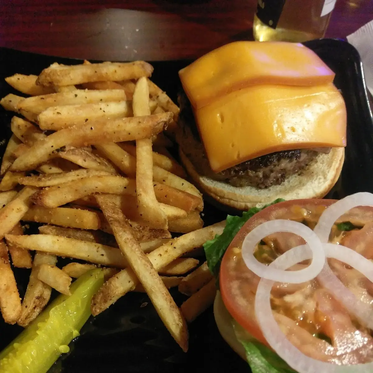 Aged Cheddar Burger