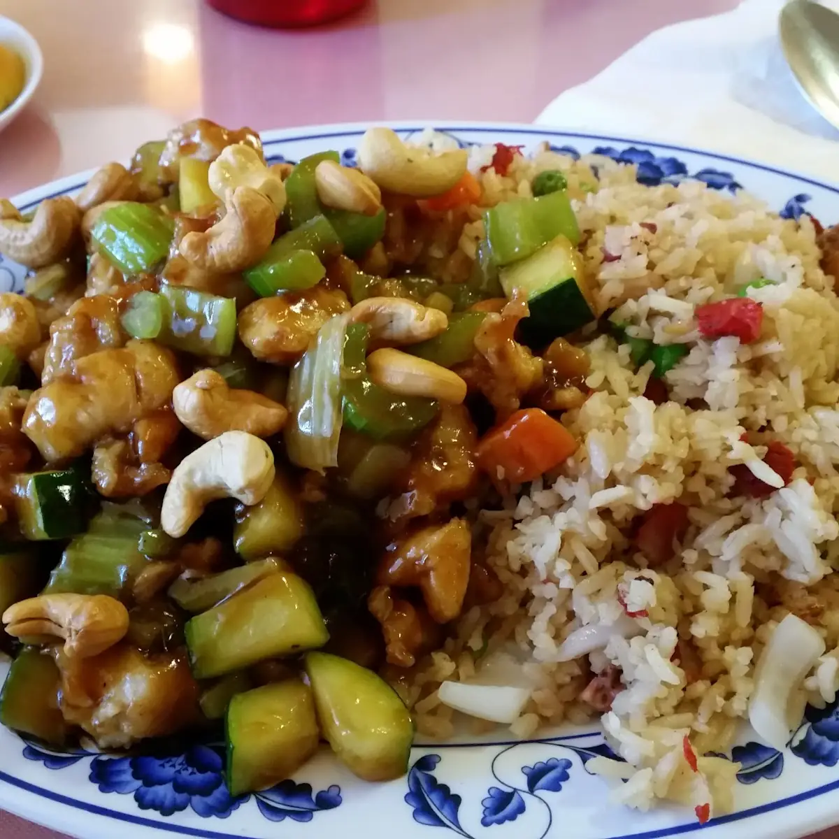 Cashew Chicken Fried Rice