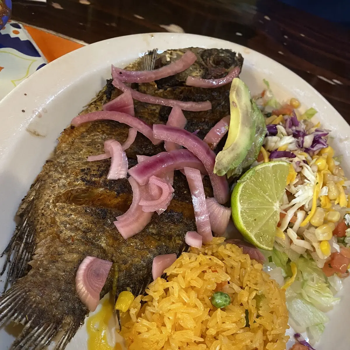 Fried Red Snapper