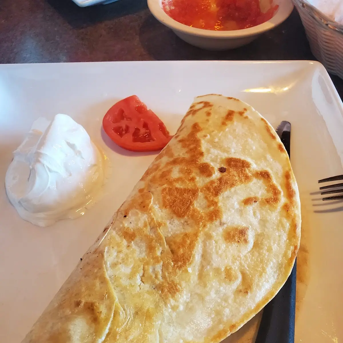 Chicken Quesadilla Rellena
