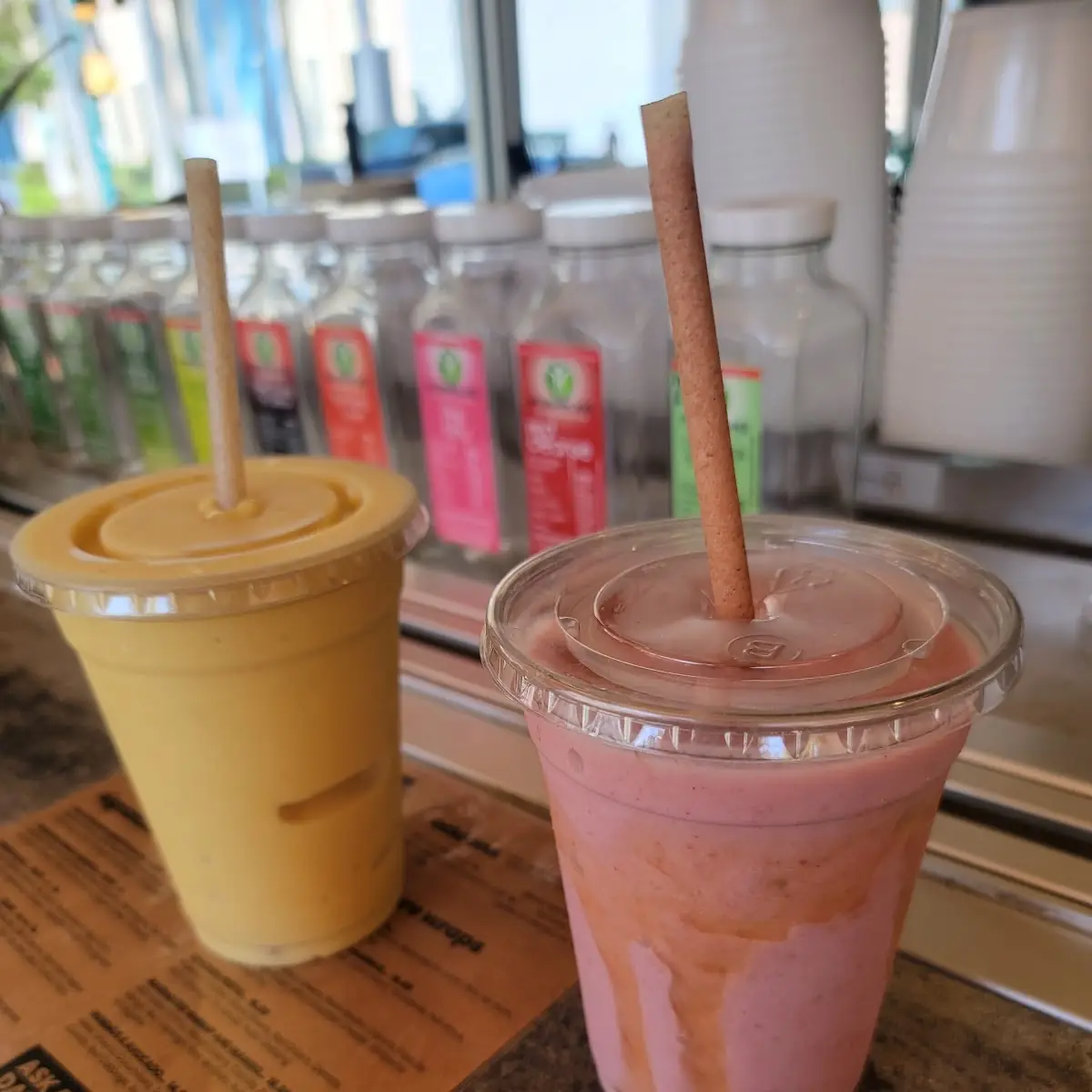 Smoothie with Vanilla Protein Shake