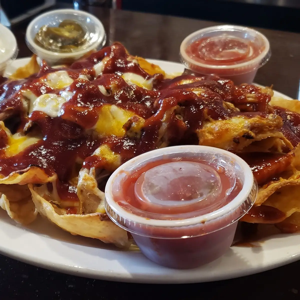 BBQ Pork Nachos