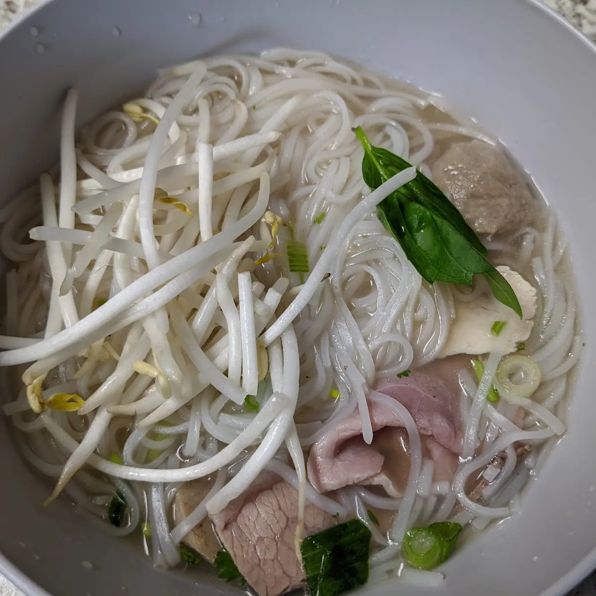 Phó Tái Chín Bò Viên - Pho Combo 2