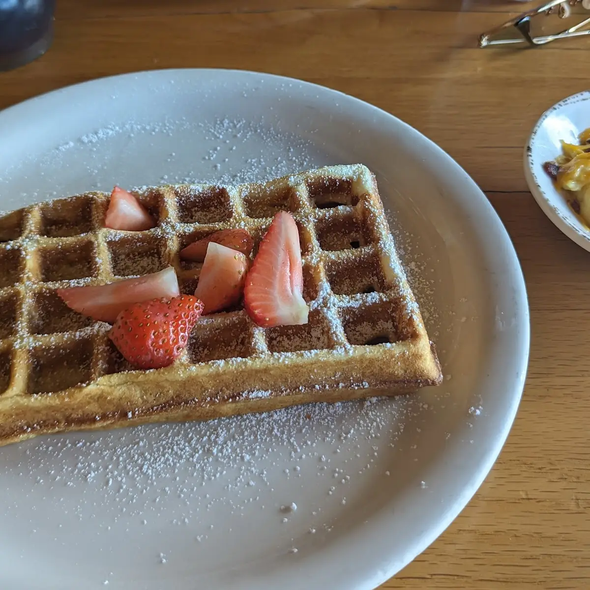 Waffles Powdered Sugar