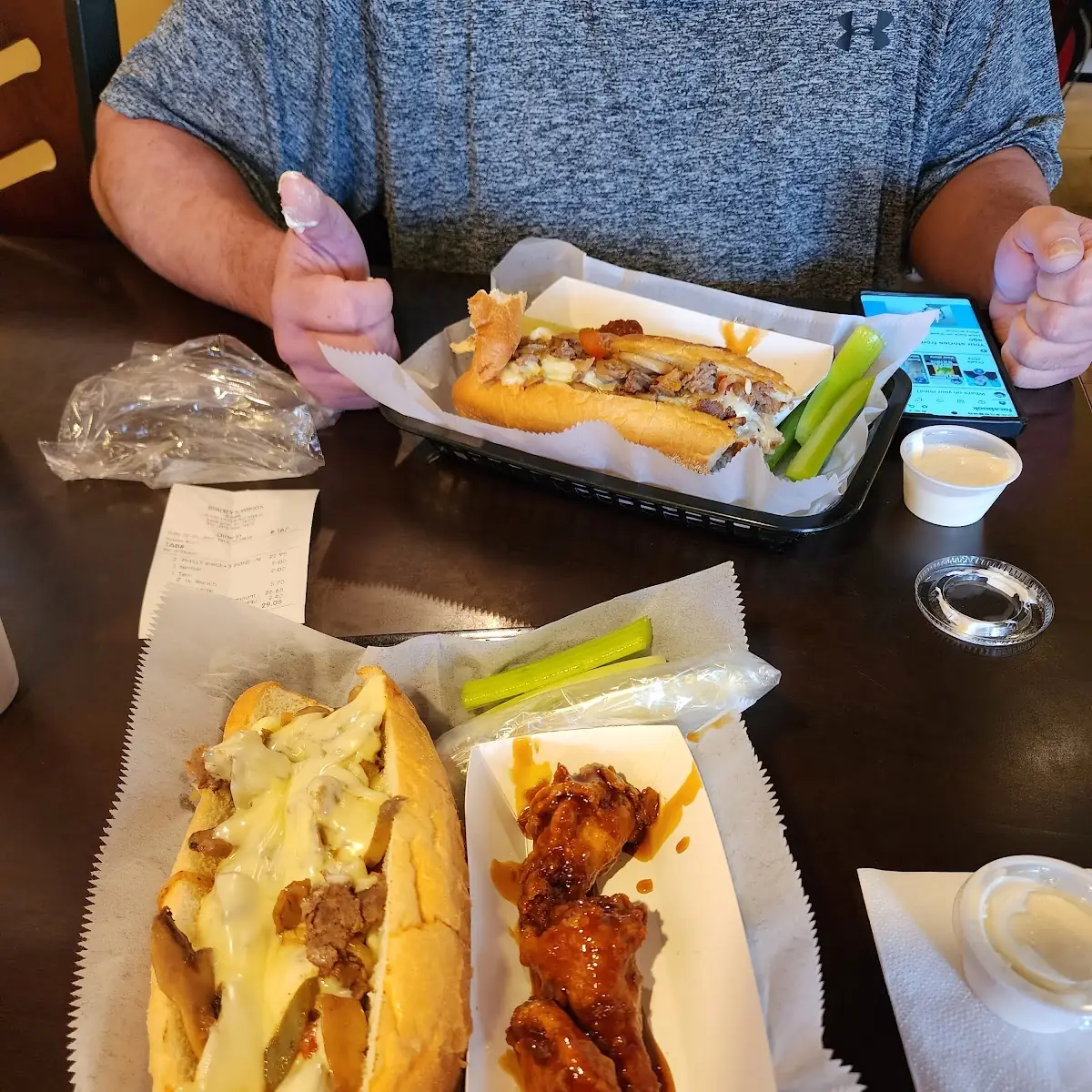 Philly Cheese Steak or Chicken