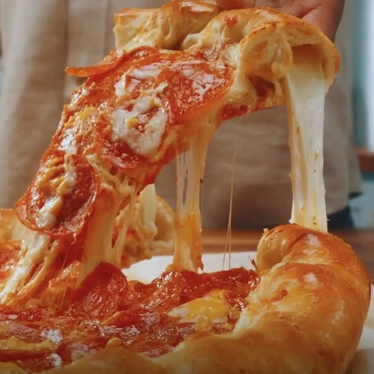 5-Meat Stuffed Pizza Baking Required