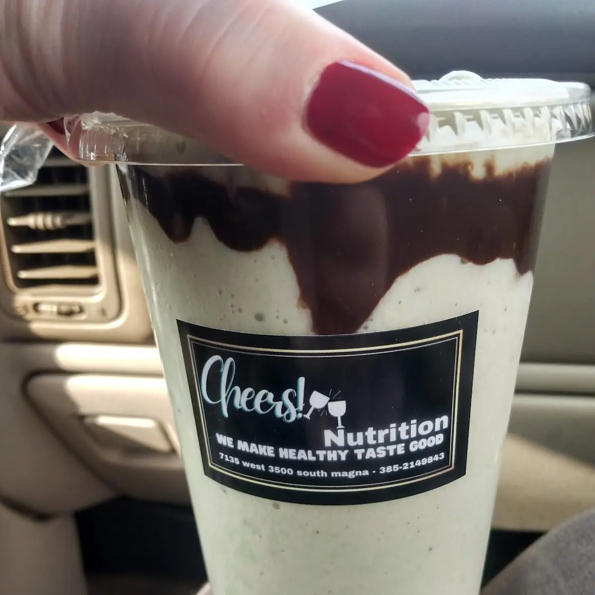 Mint Chocolate Chip Shake