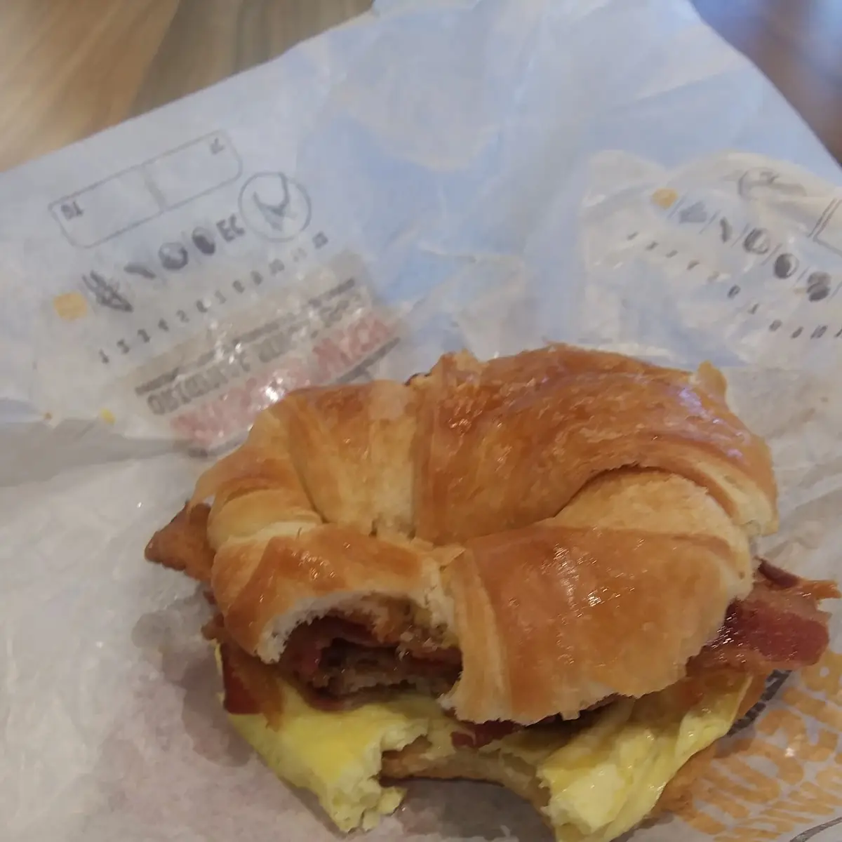 Crispy Chicken Sandwich with Cheese & Bacon