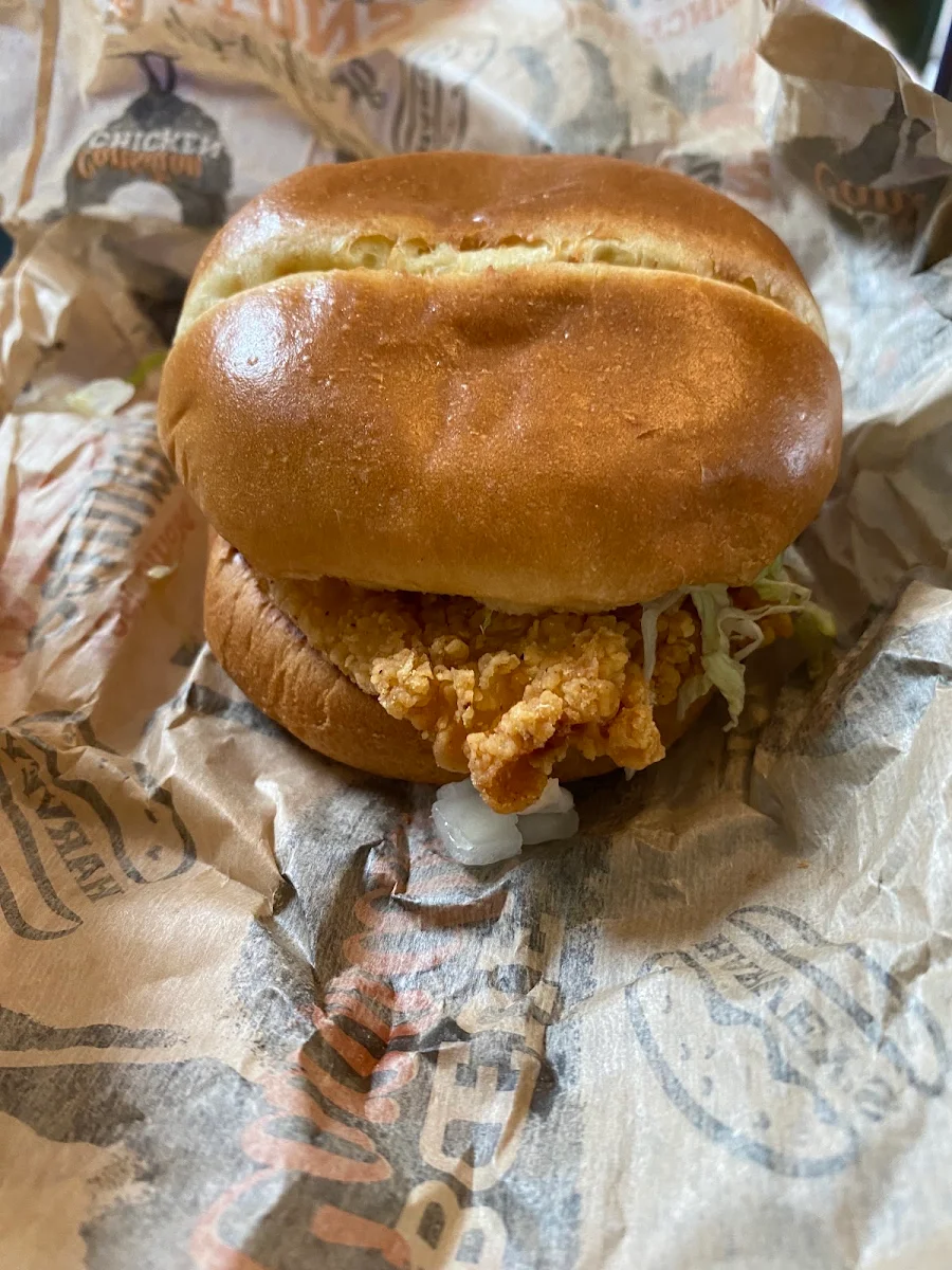 Crispy Chicken Sandwich, Harvey's