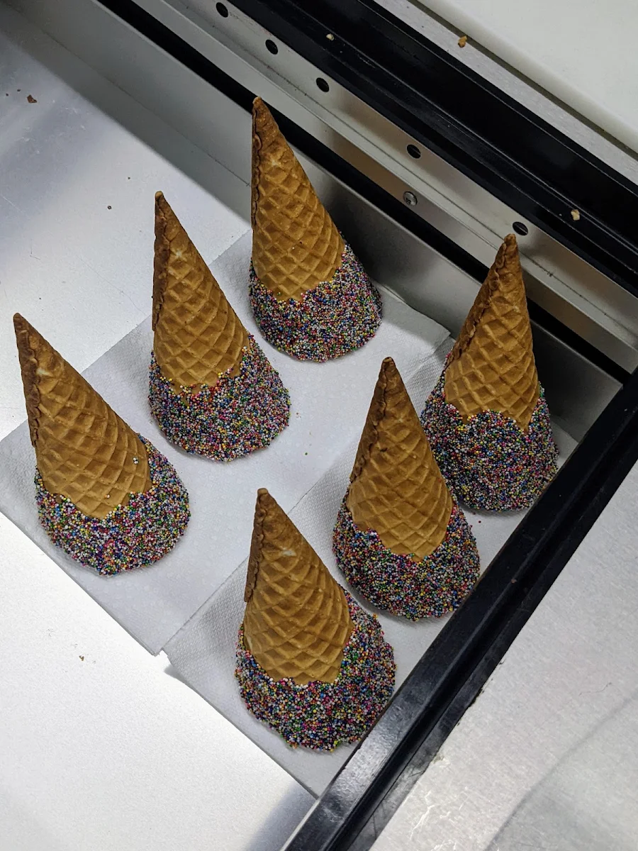 Dipped Waffle Cone