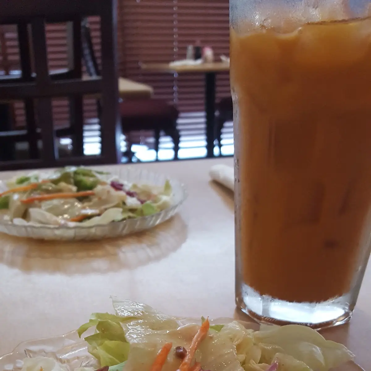 House Salad with Peanut Dressing