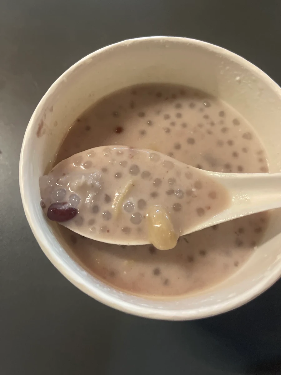 Sago with Red Bean And, Sweet Dessert Shop