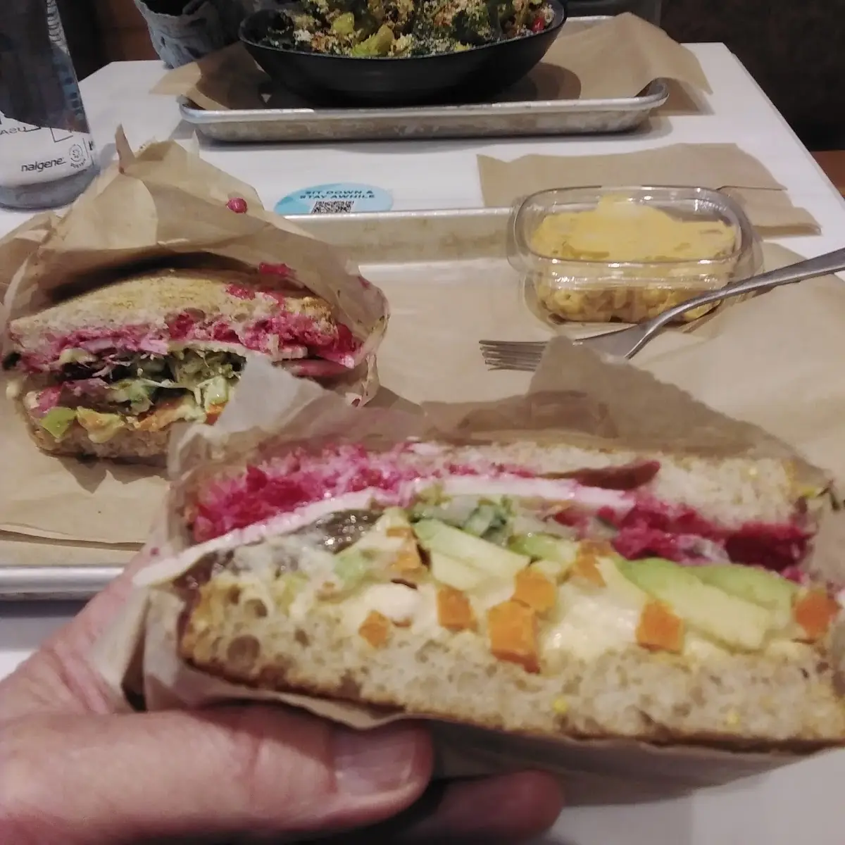 Happy Hippie Sandwich