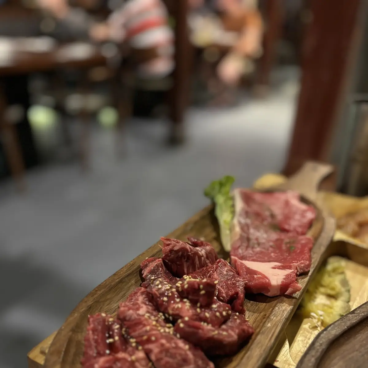 Hangar Steak and Ribeye Steak