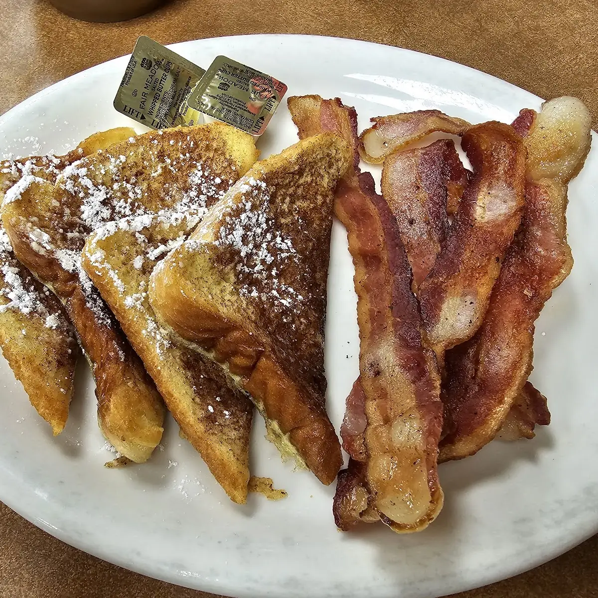French Toast with Bacon