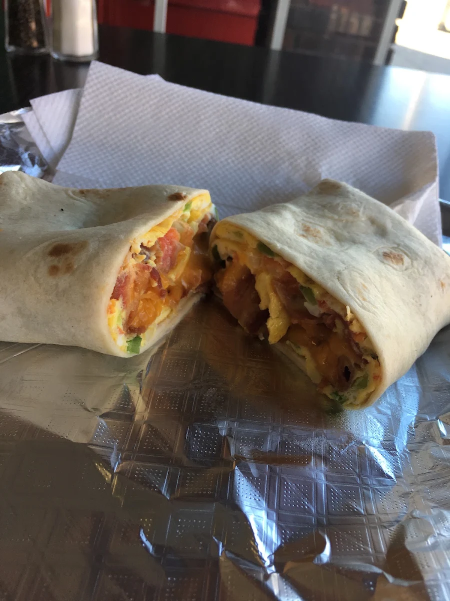 Bacon Breakfast Burrito