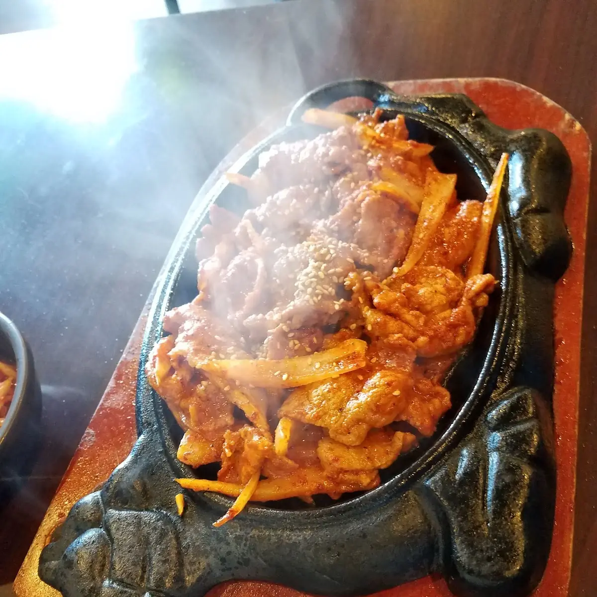 Hot Stone Pot Stir-Fried Squid