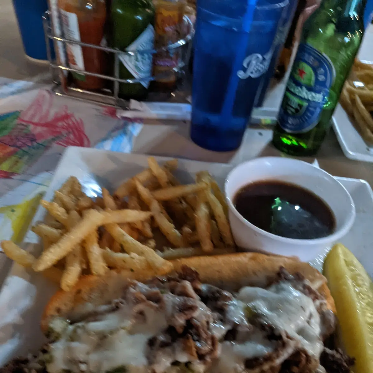 Philly Cheese Steak Sandwich