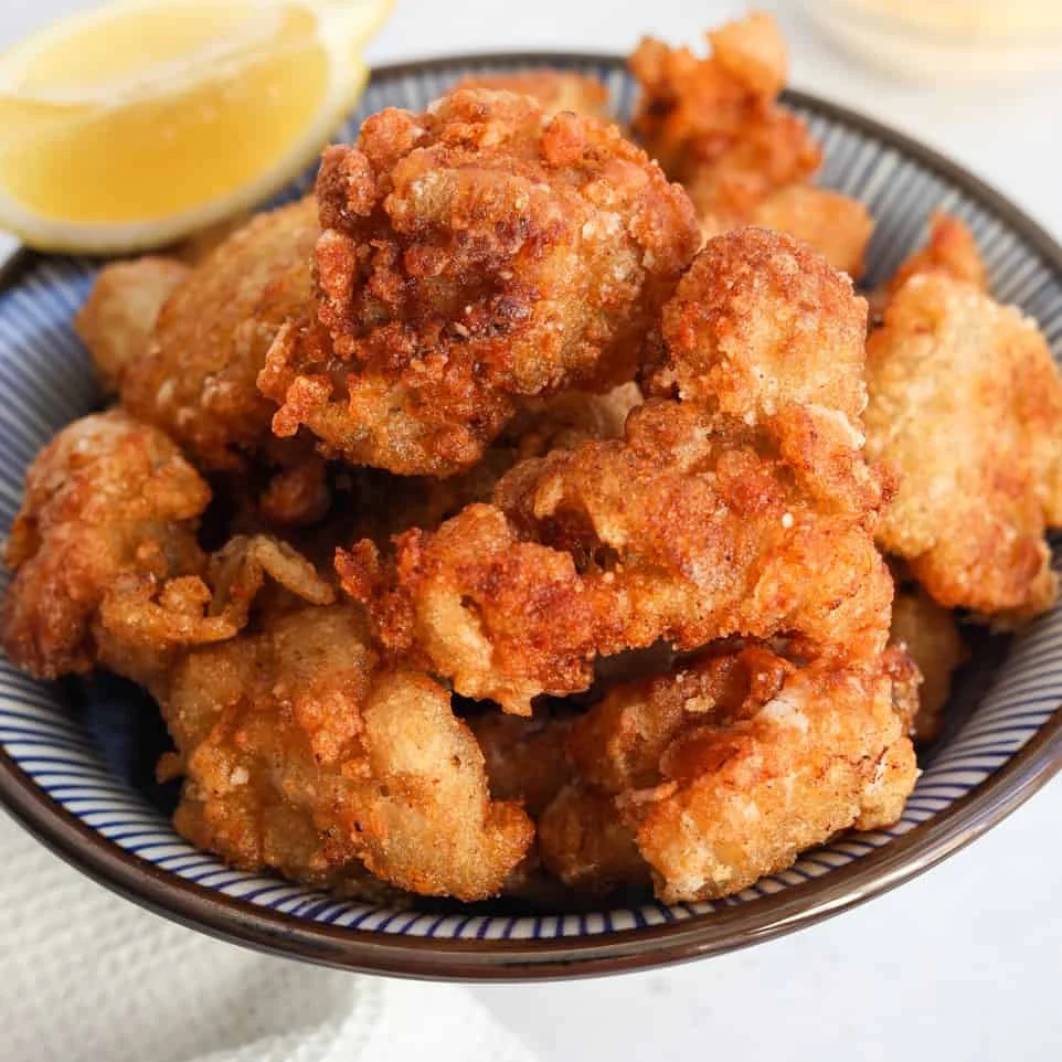 Chicken Karaage with Mayo Sauce