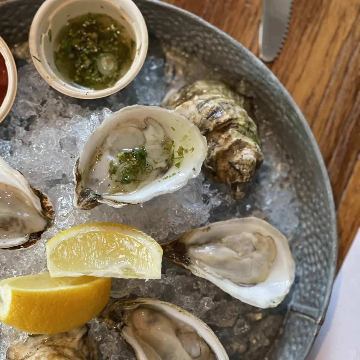 Oysters on the Half Shell