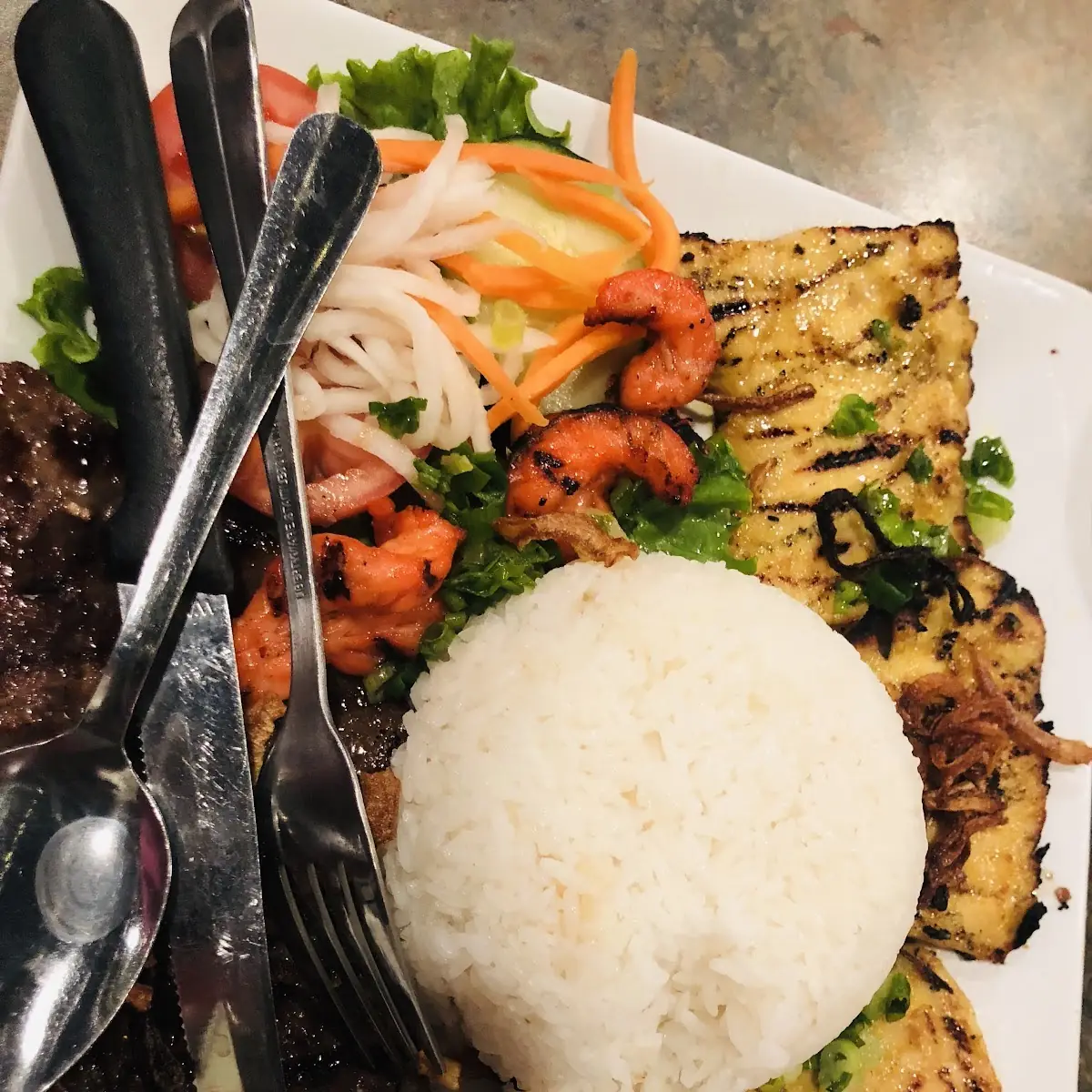 Com Bo Nuong-Grilled Beef