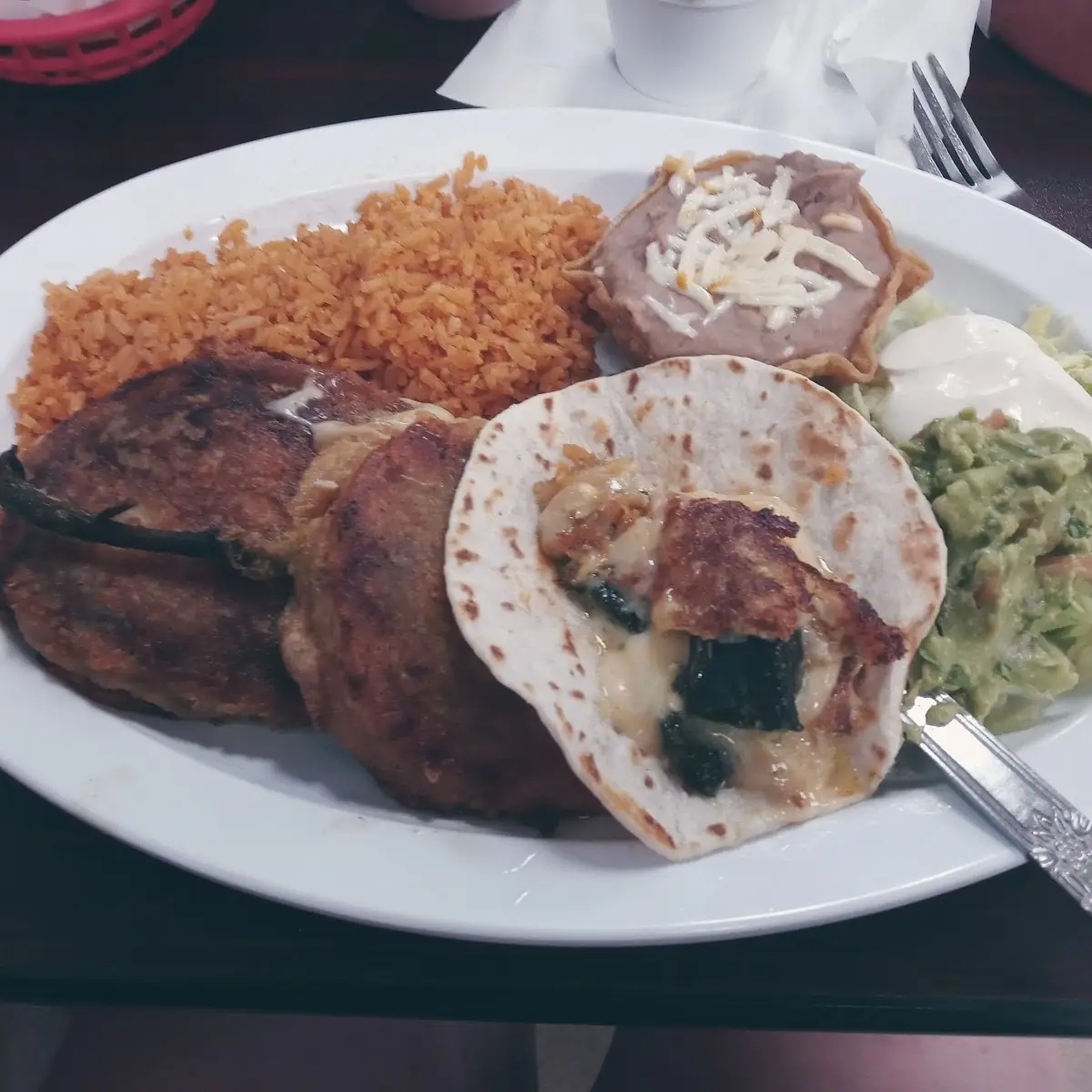 Chili Relleno Dinner