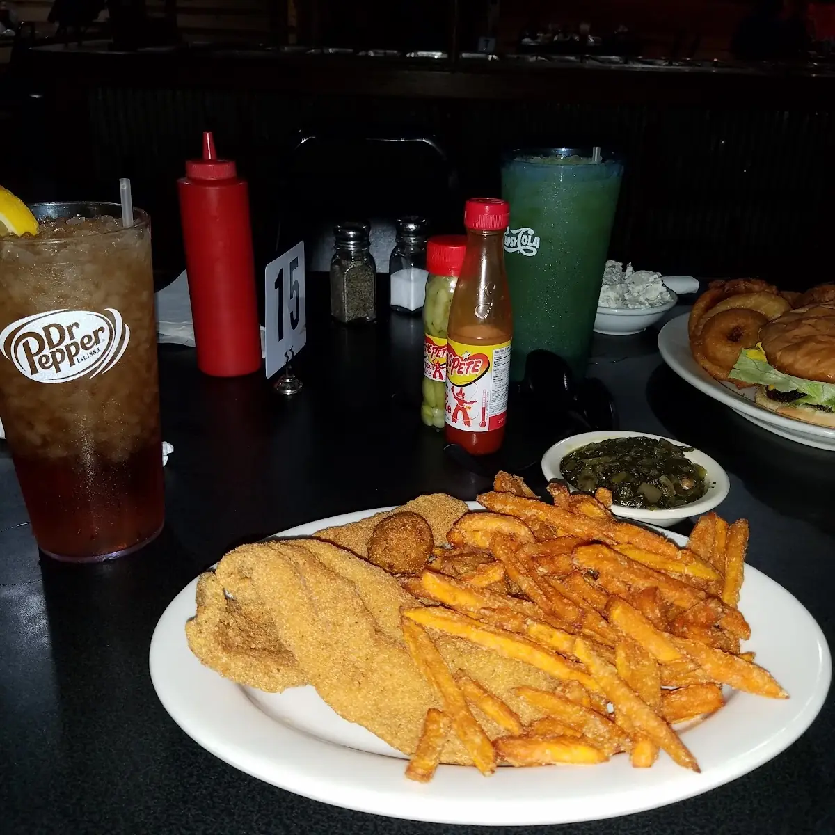 Fried Fish with Two Sides