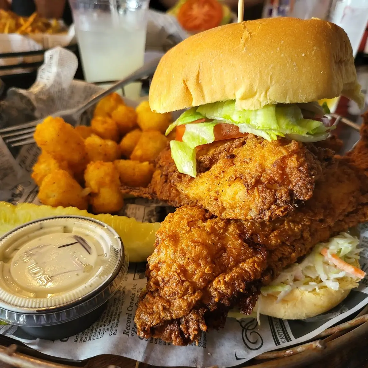 Bullshark Chicken Sandwich