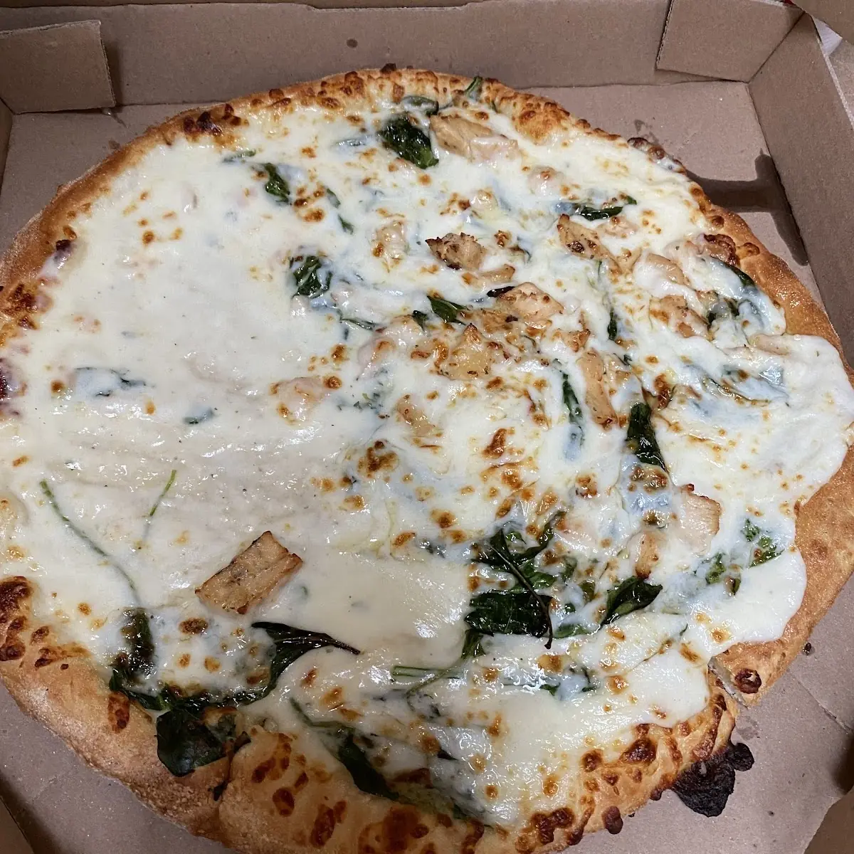 Spinach Pizza