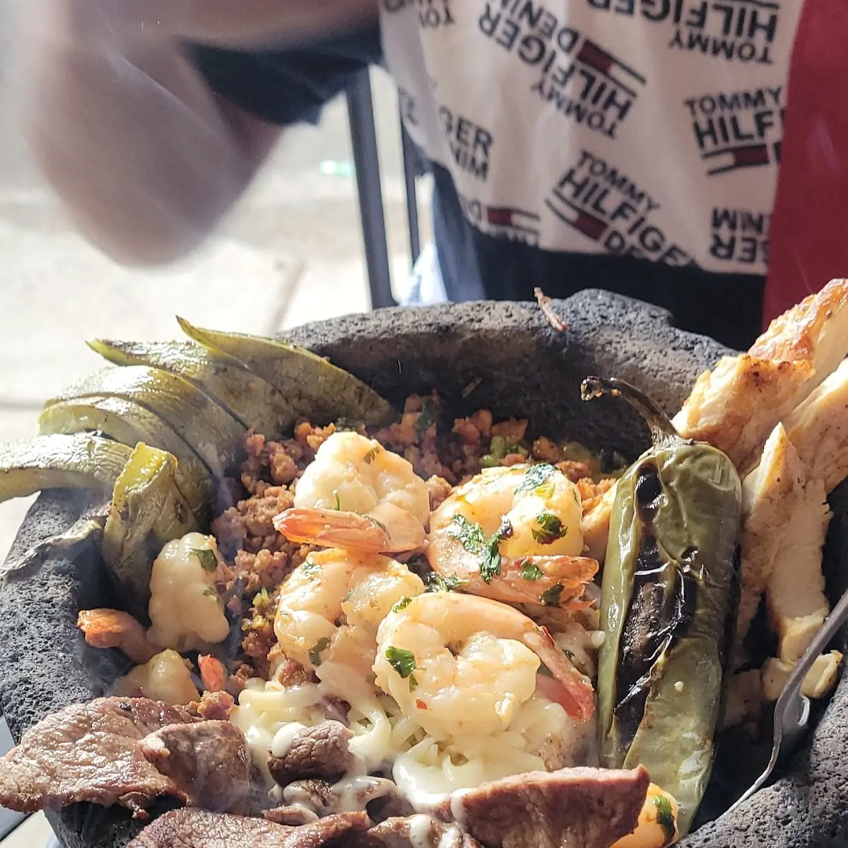 Seafood Molcajete
