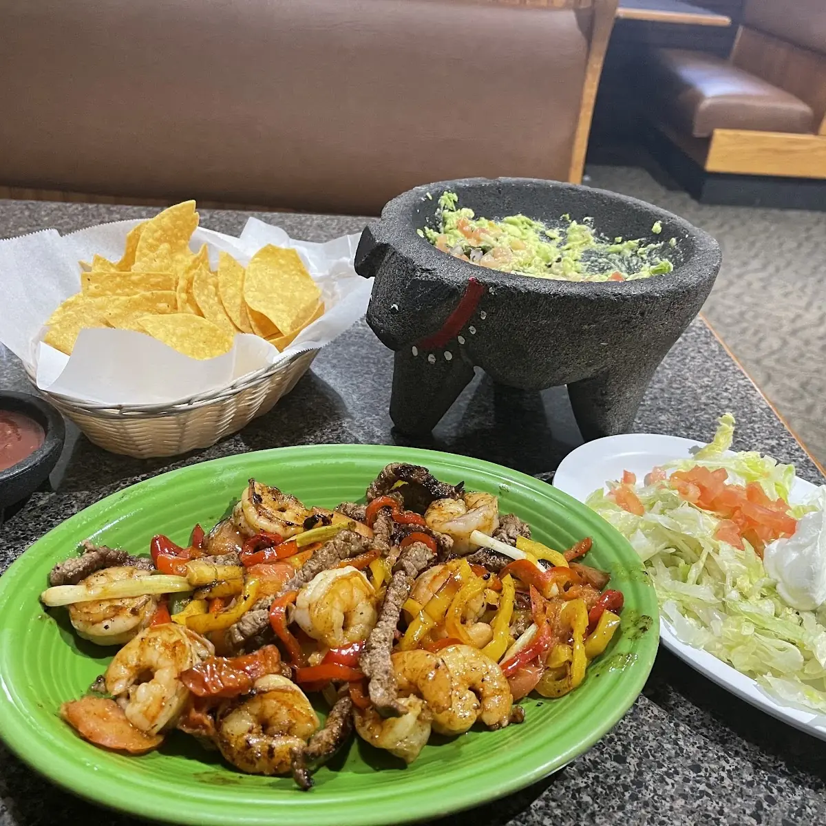 Shrimp Fajitas