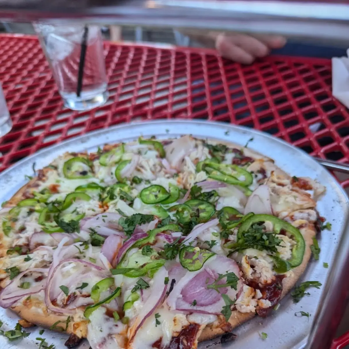 GF BBQ Chicken Pizza