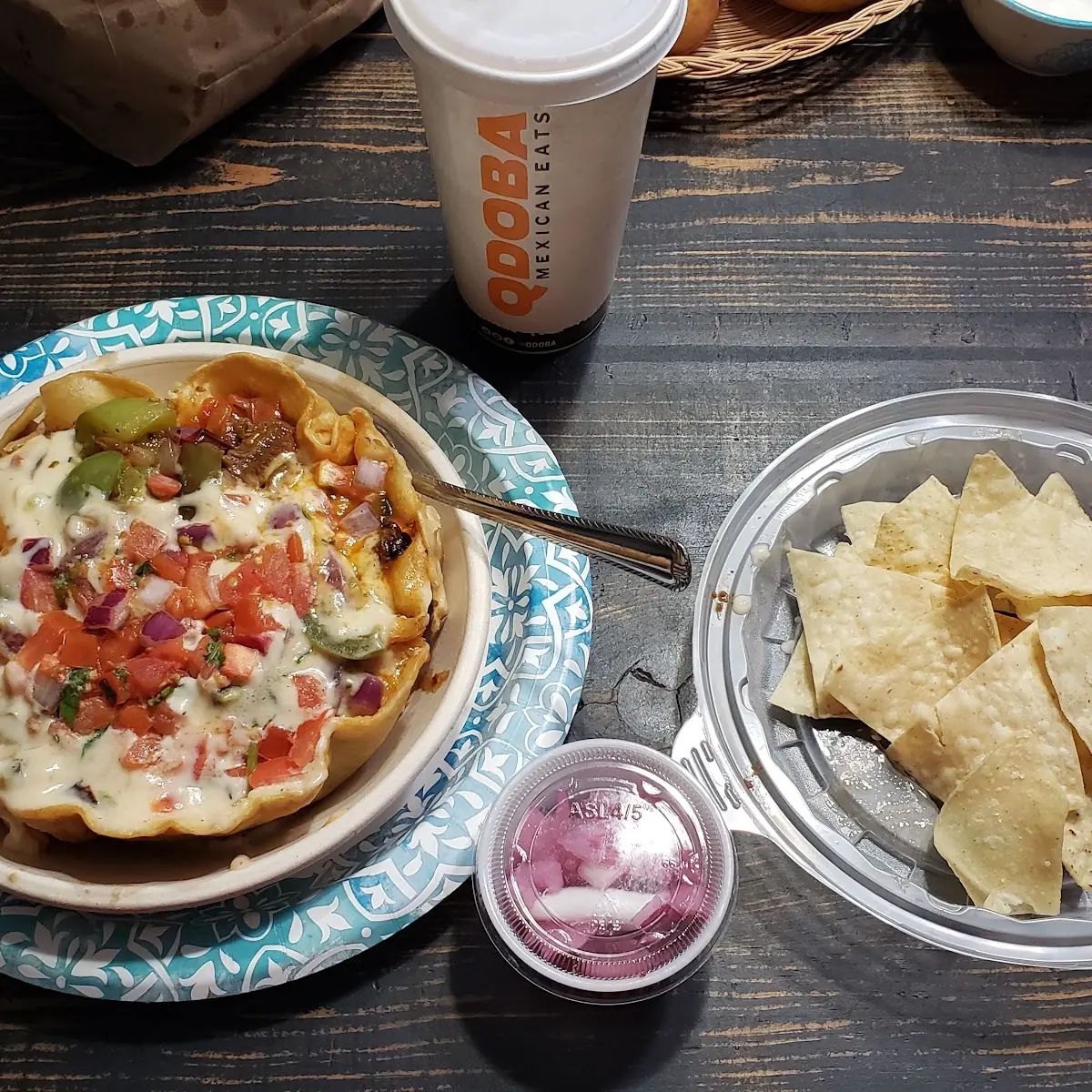 Queso & Chips & Tortilla Soup