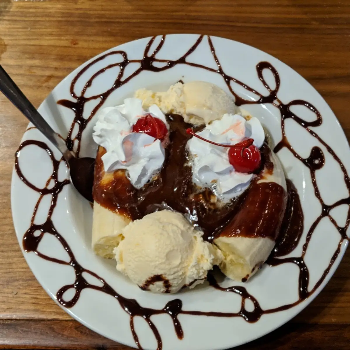 Banana Brownie Sundae