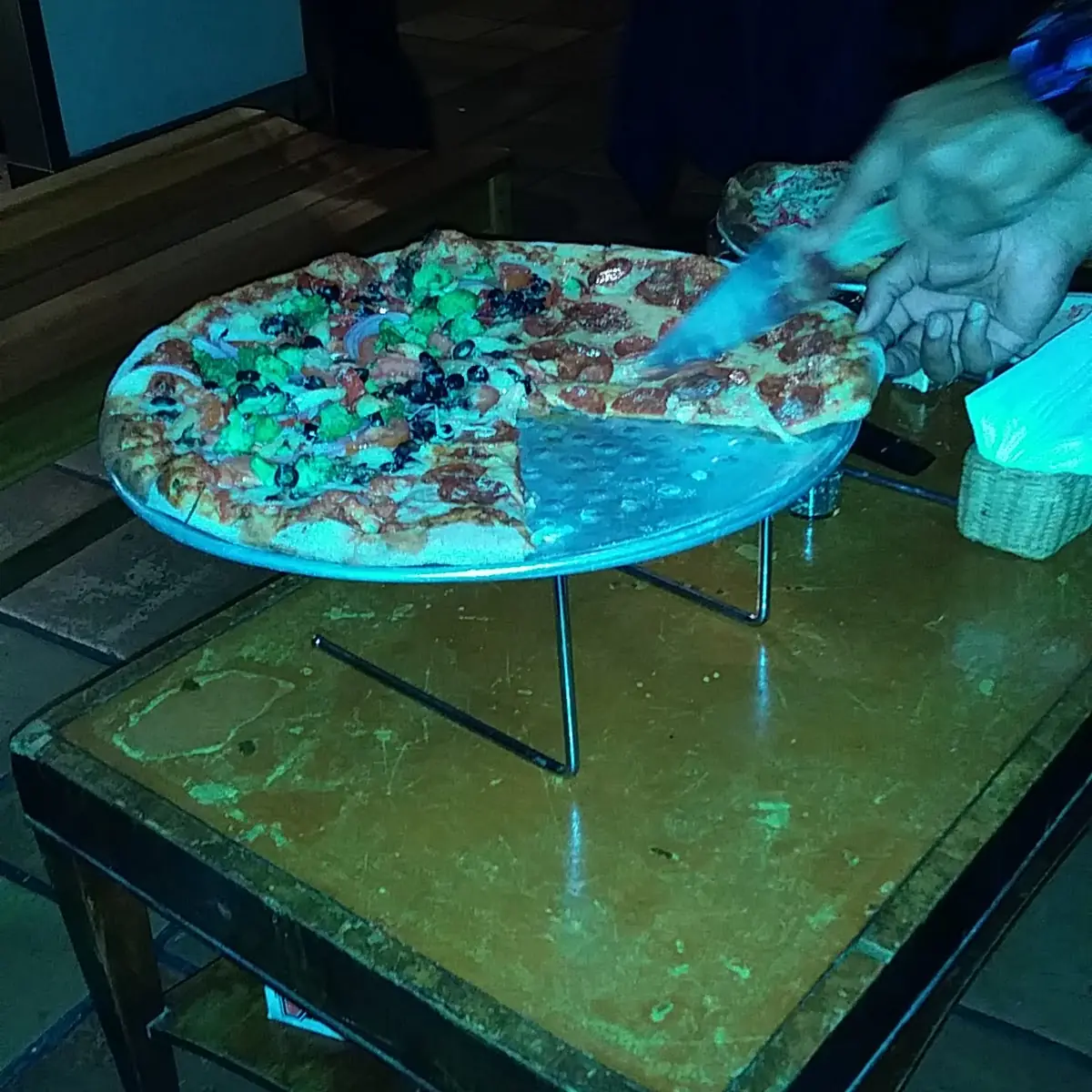 Meat Lovers Pizza Slice