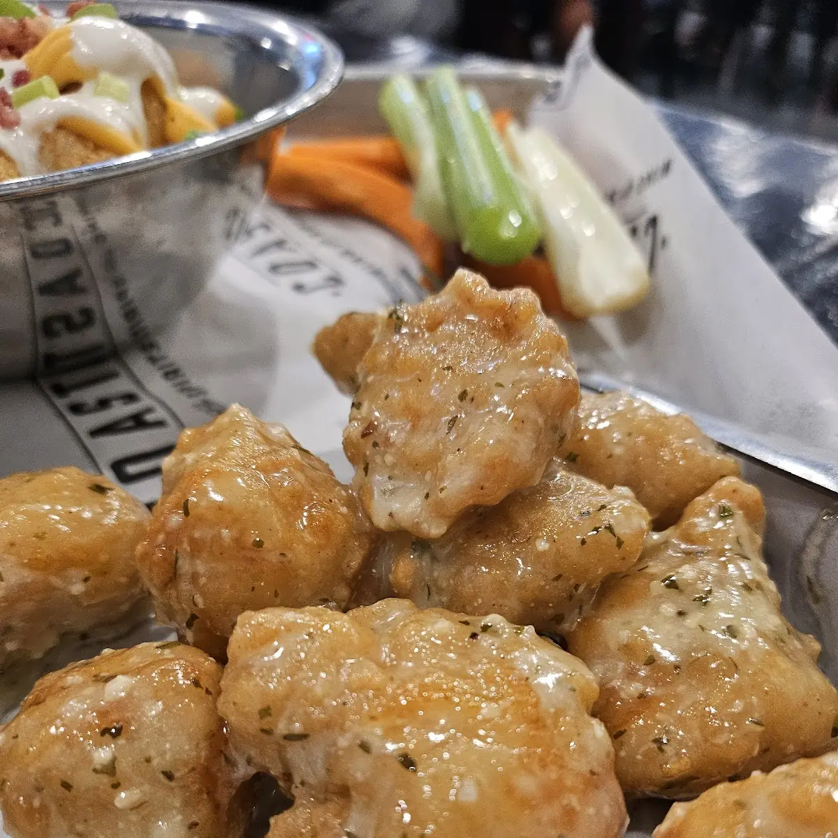 Boneless Garlic Parmesan Wings