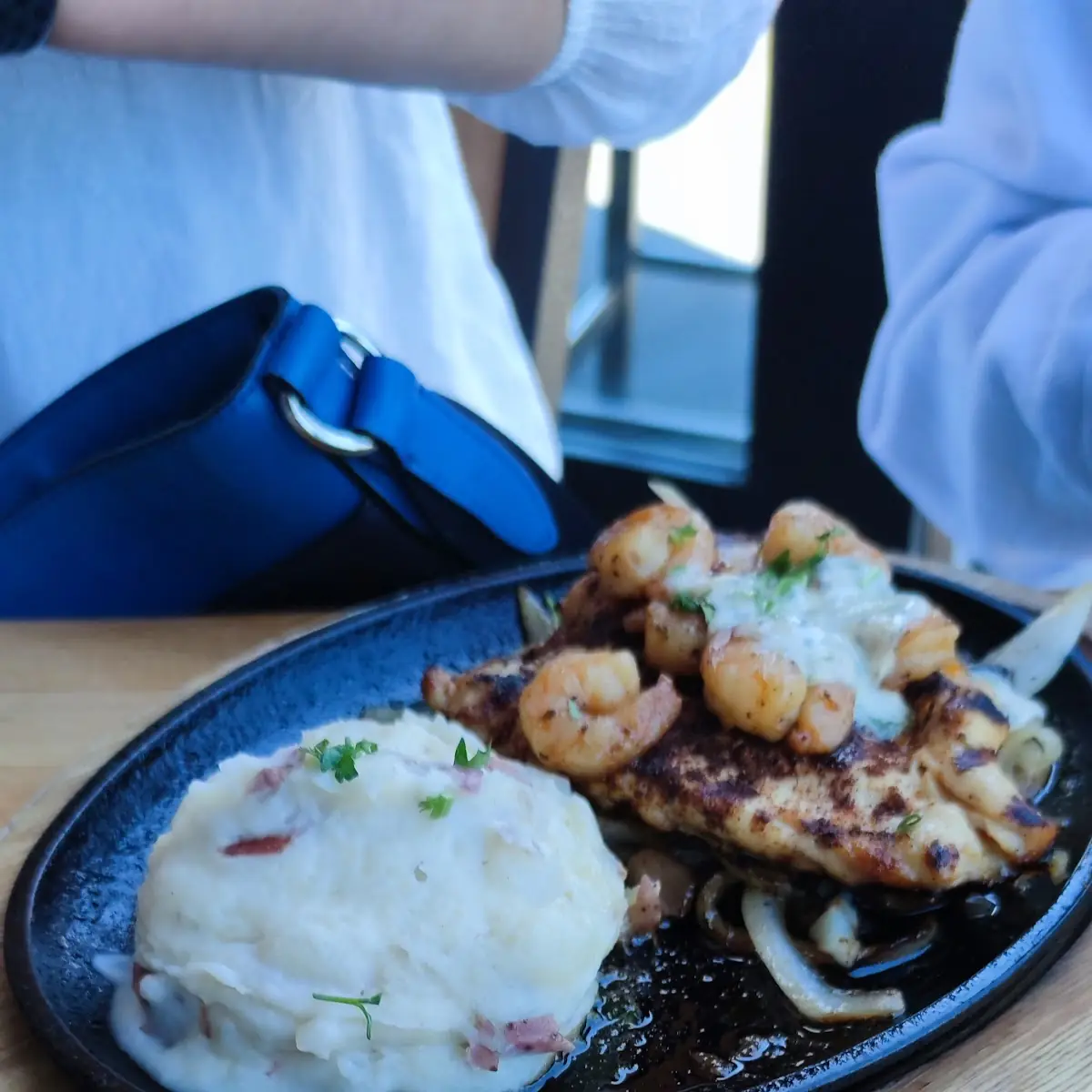 Shrimp 'N Parmesan Sirloin