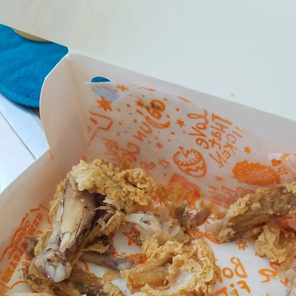 Crispy Chicken Tenders and Biscuit Box