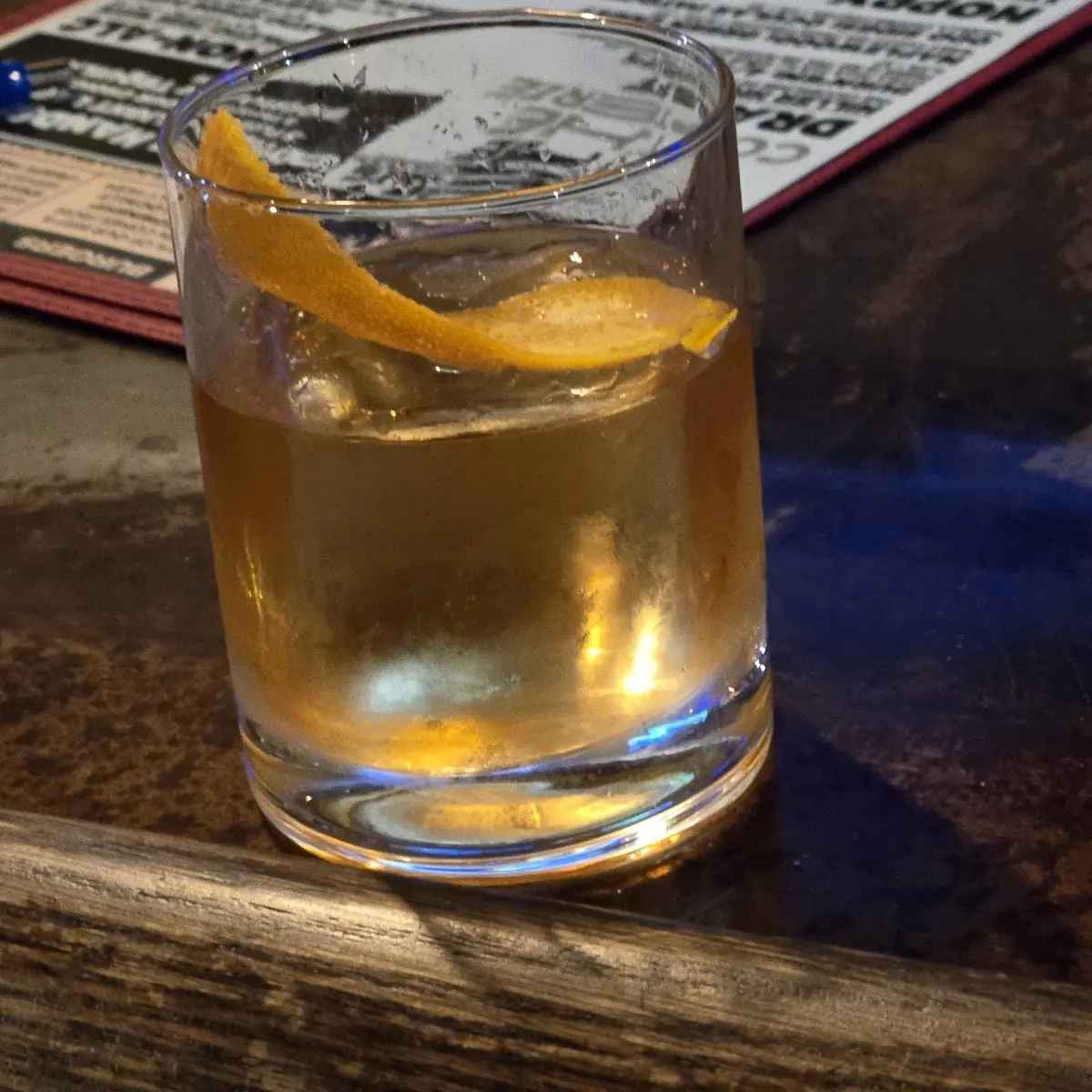 Pineapple Rum Old Fashioned