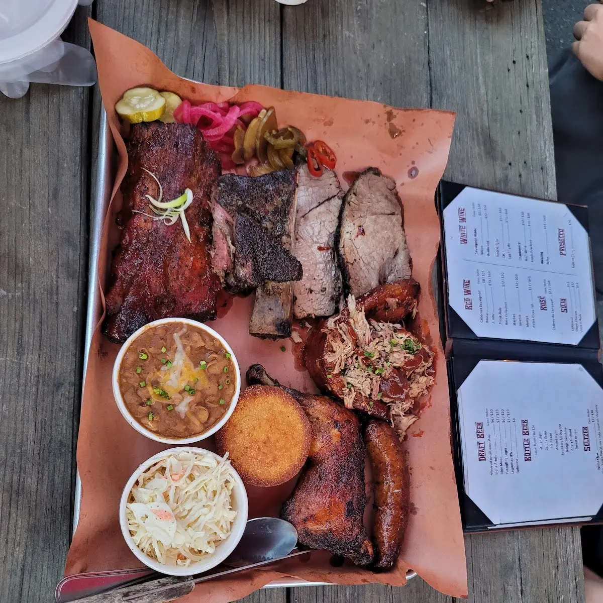 Texas BBQ Combo Tray